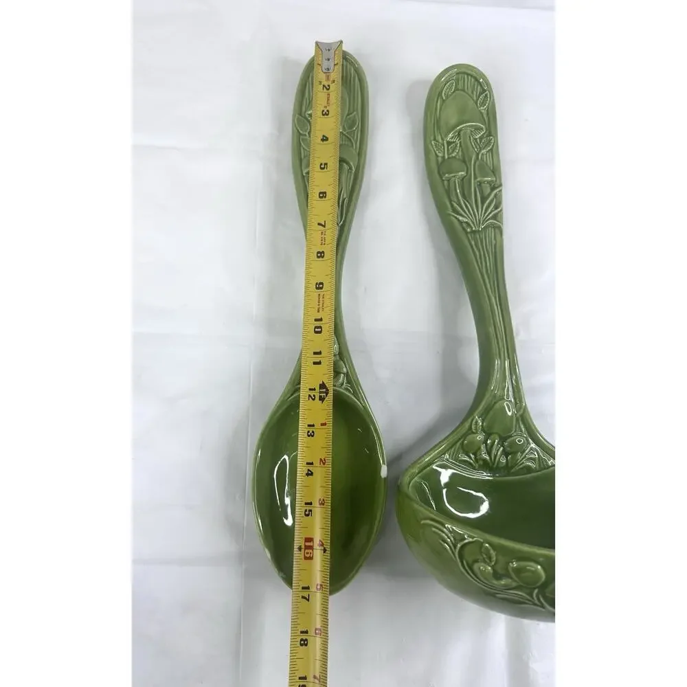 Vintage Arnel's Mushroom Ladle Spoon Ceramic Wall Mount Kitchen Decor MCM 70’s